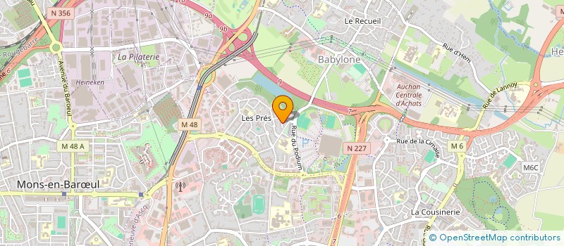 localisation de l'entreprise MONSIEUR REGIS STACHOWIAK à VILLENEUVE-D'ASCQ