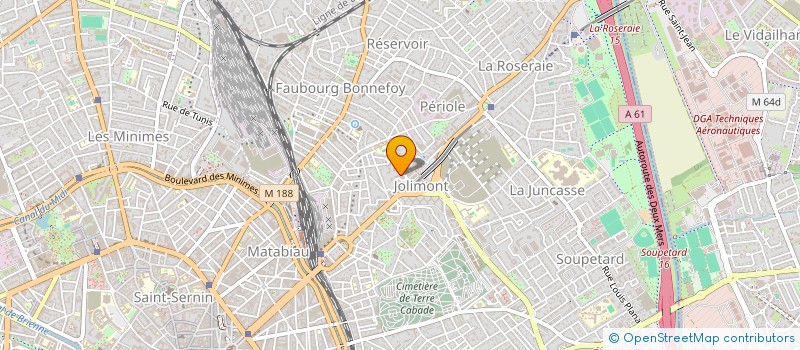 localisation de l'entreprise MONSIEUR REGIS TAILLANDIER à TOULOUSE