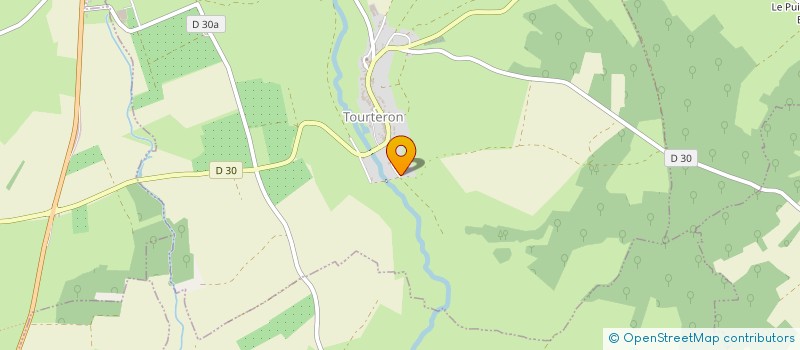 localisation de l'entreprise MONSIEUR REGIS TAILLARD  TOURTERON