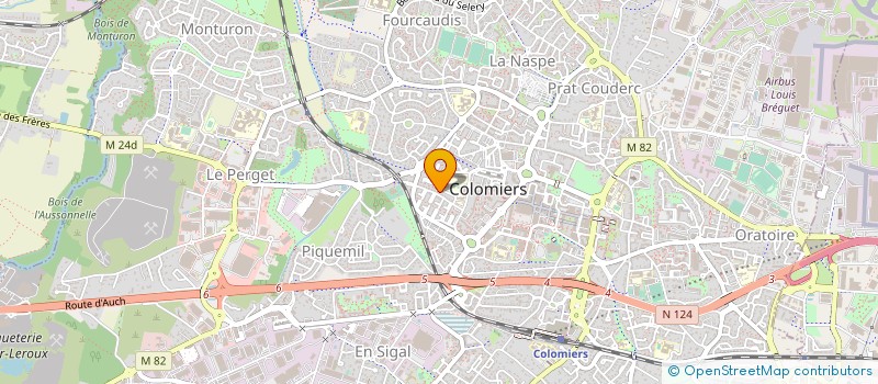 localisation de l'entreprise MONSIEUR REGIS TEJERO-NAJERA à COLOMIERS