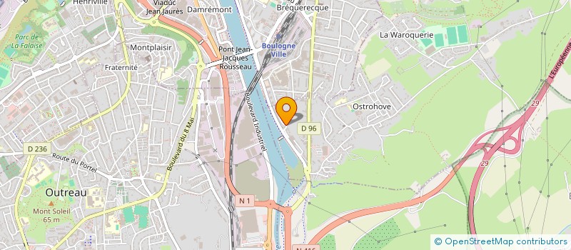 localisation de l'entreprise MONSIEUR REGIS TERLUTTE à SAINT-MARTIN-BOULOGNE