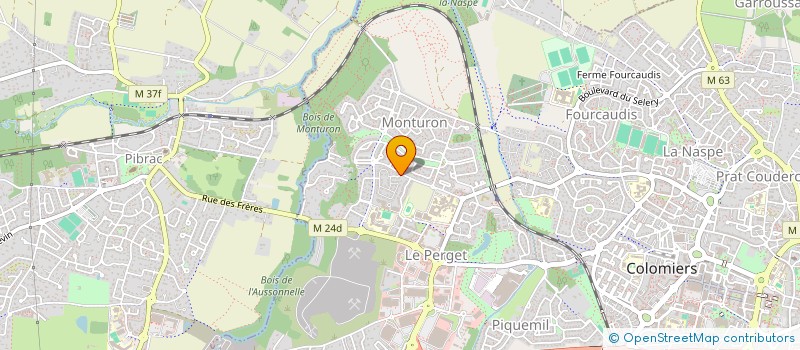 localisation de l'entreprise MONSIEUR REGIS THOMAS à COLOMIERS