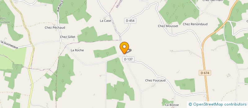 localisation de l'entreprise MONSIEUR REGIS THOMAS à MONTBOYER