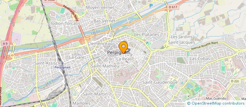 localisation de l'entreprise MONSIEUR REGIS TROLET  PERPIGNAN