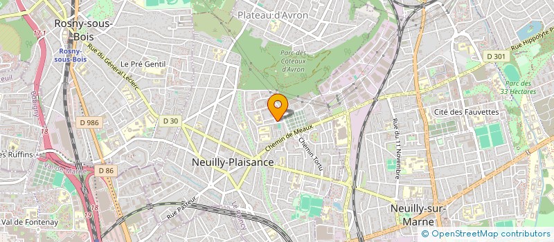 localisation de l'entreprise MONSIEUR REGIS TURLET à NEUILLY-PLAISANCE