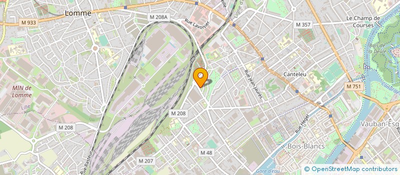 localisation de l'entreprise MONSIEUR REGIS VANDENBERGHE à LILLE