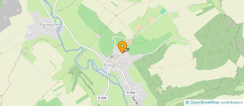 localisation de l'entreprise MONSIEUR REGIS VAUTIER  PULLIGNY