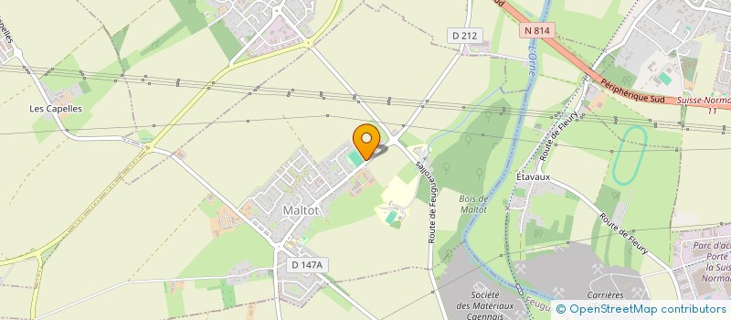 localisation de l'entreprise MONSIEUR REGIS VAUVRECY  MALTOT