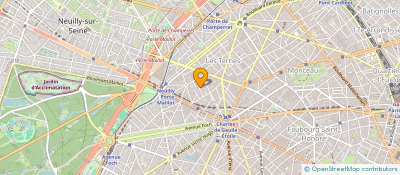 localisation de l'entreprise MONSIEUR REGIS VILLIEN  PARIS