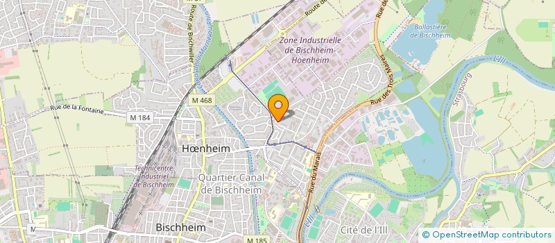 localisation de l'entreprise MONSIEUR REGIS VIX  HNHEIM