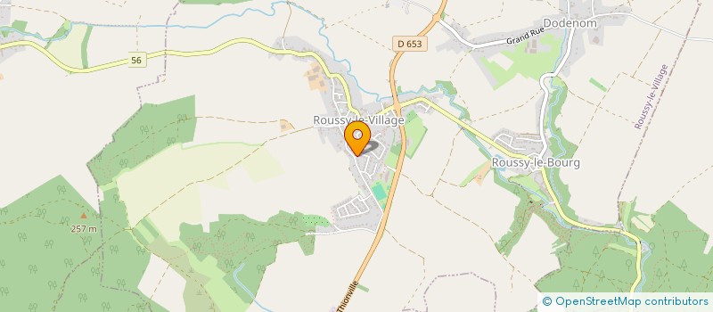 localisation de l'entreprise MONSIEUR REGIS WATEL  ROUSSY-LE-VILLAGE