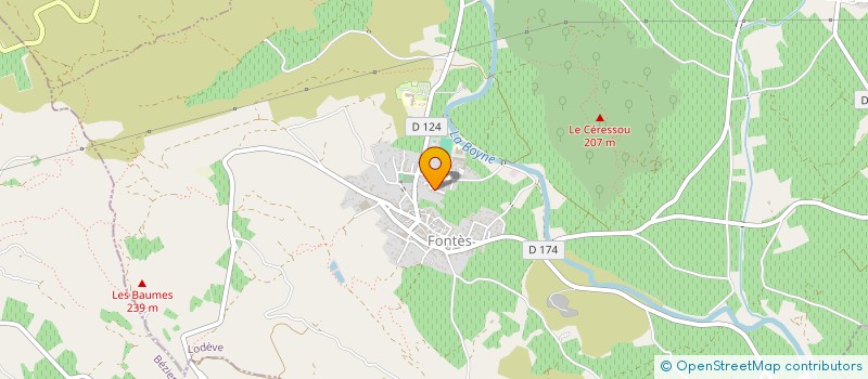 localisation de l'entreprise MONSIEUR REGIS WEBER  FONTES