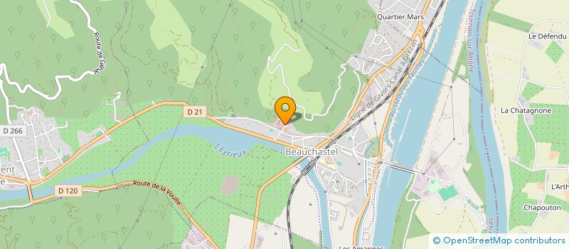 localisation de l'entreprise MONSIEUR REGIS ZIMMERMANN  BEAUCHASTEL