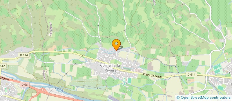 localisation de l'entreprise MONSIEUR REGIS ZUILI  CORNEILLA-LA-RIVIERE