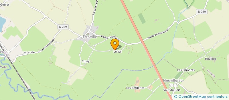 localisation de l'entreprise MONSIEUR REHANE PAVIE  CHERBOURG-EN-COTENTIN