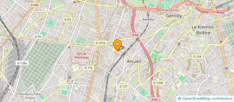 localisation de l'entreprise MONSIEUR REHOUMA MSALLEM à ARCUEIL