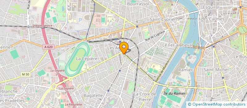 localisation de l'entreprise MONSIEUR REIDJY DARIUS  TOULOUSE