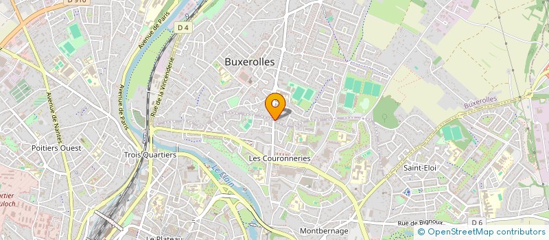 localisation de l'entreprise MONSIEUR REILVE KONONGO-KADZA  BUXEROLLES