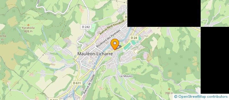 localisation de l'entreprise MONSIEUR REIMUNDO SANTOS RESENDE  MAULEON-LICHARRE