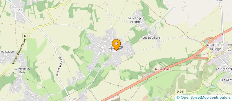 localisation de l'entreprise MONSIEUR REINALD POUZY  CHAMPNIERS