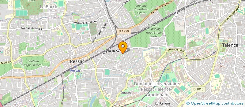 localisation de l'entreprise MONSIEUR REINALDO MARQUES DOS SANTOS à PESSAC