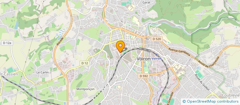 localisation de l'entreprise MONSIEUR REINALDO VITAN  VOIRON