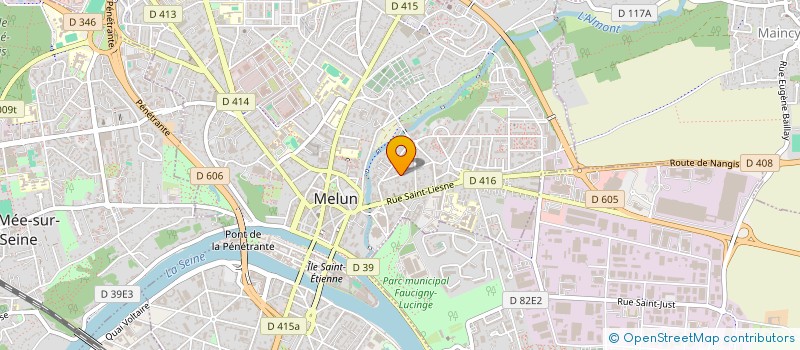 localisation de l'entreprise MONSIEUR REINE FOCHING  MELUN