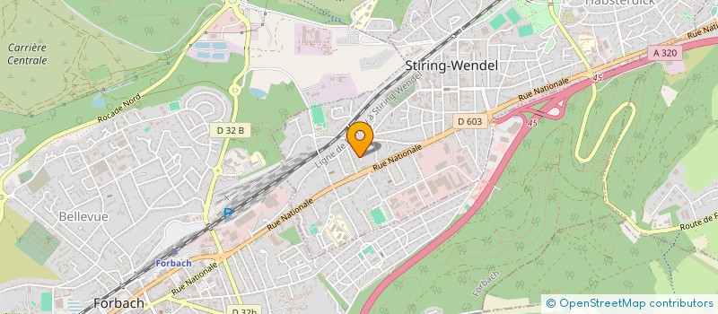 localisation de l'entreprise MONSIEUR REINER PILCH  STIRING-WENDEL