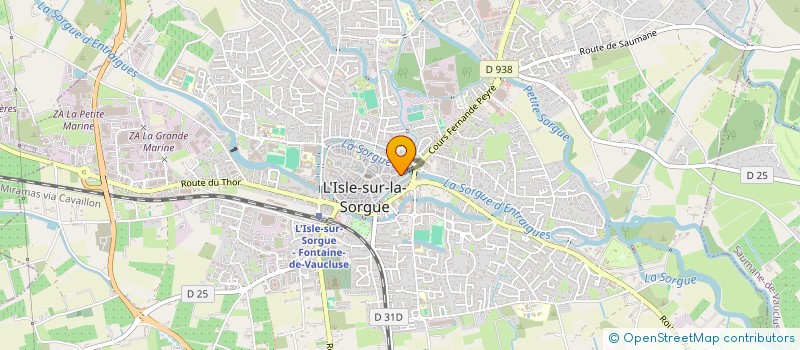 localisation de l'entreprise MONSIEUR REINIERUS LINNENBANK  L'ISLE-SUR-LA-SORGUE