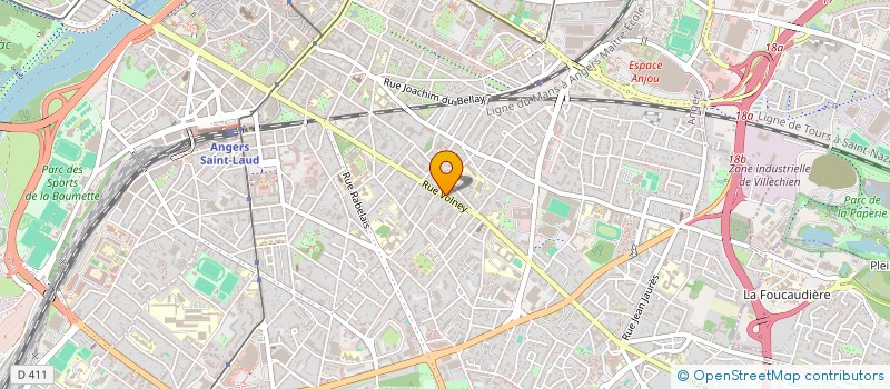 localisation de l'entreprise MONSIEUR REINIS SAPA à ANGERS
