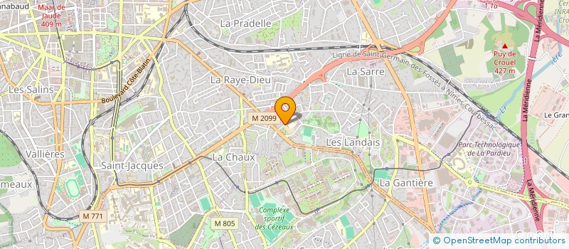 localisation de l'entreprise MONSIEUR REIS TAYAKOUT  CLERMONT-FERRAND