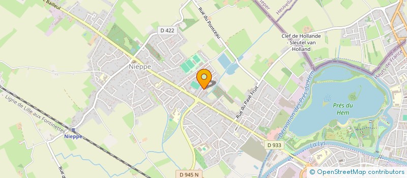 localisation de l'entreprise MONSIEUR REKARDO BQATAR  NIEPPE