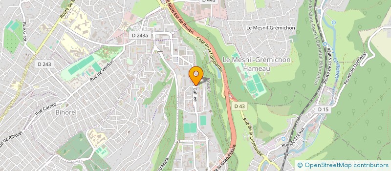 localisation de l'entreprise MONSIEUR RELU-IULIAN MINDROASA  ROUEN