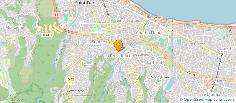 localisation de l'entreprise MONSIEUR REMANE NATIVEL à SAINT-DENIS