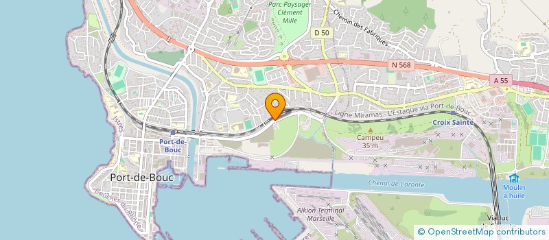 localisation de l'entreprise MONSIEUR REMANE SAID  PORT-DE-BOUC