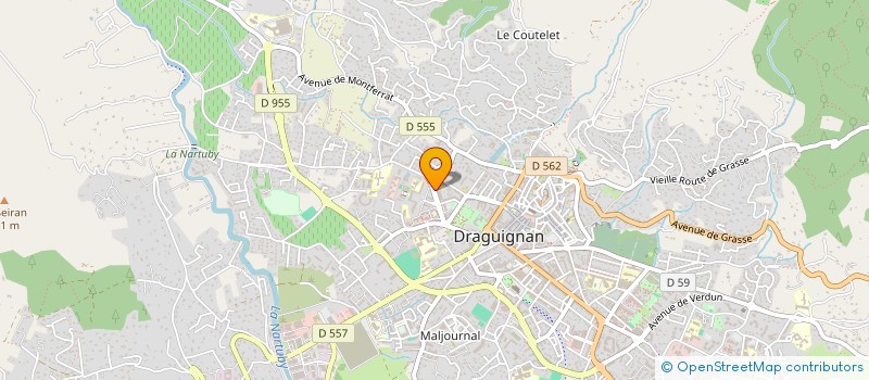 localisation de l'entreprise MONSIEUR REMCO DE BOS à DRAGUIGNAN