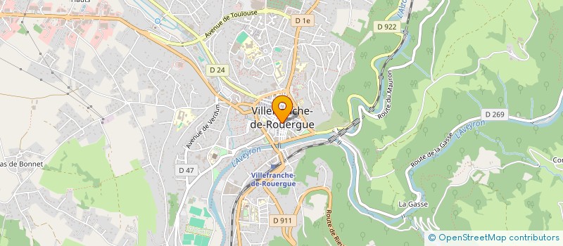 localisation de l'entreprise MONSIEUR REMDANE MERRAD à VILLEFRANCHE-DE-ROUERGUE