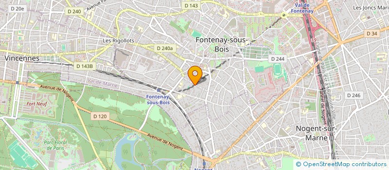 localisation de l'entreprise MONSIEUR REMI AGULLO à FONTENAY-SOUS-BOIS