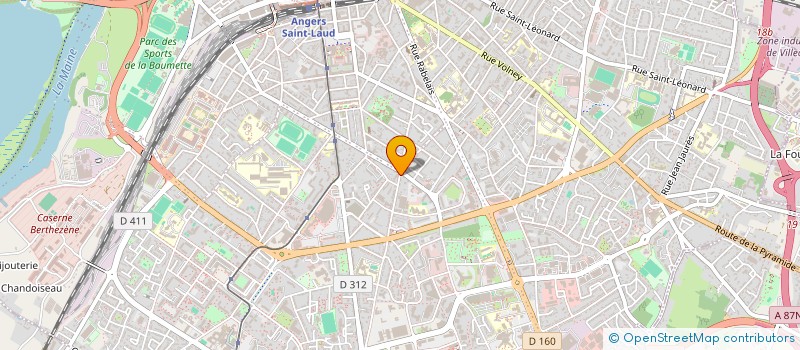 localisation de l'entreprise MONSIEUR REMI AIGRON  ANGERS