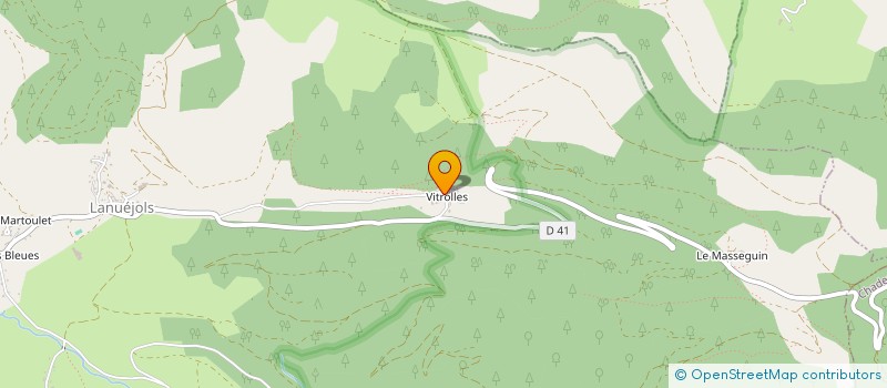 localisation de l'entreprise MONSIEUR REMI ALCARAZ  LANUEJOLS