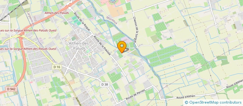 localisation de l'entreprise MONSIEUR REMI ALEXANDRE  ALTHEN-DES-PALUDS