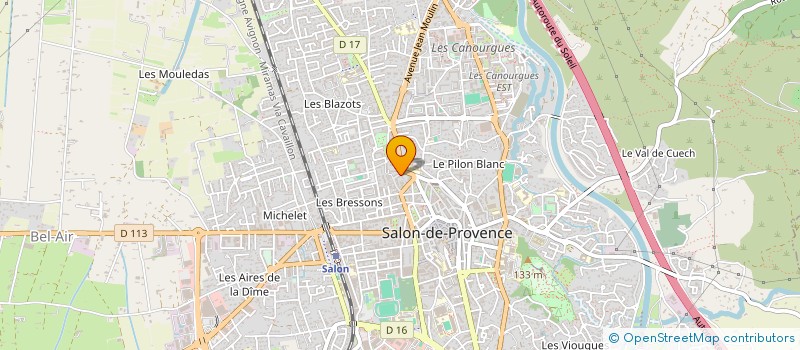 localisation de l'entreprise MONSIEUR REMI ALHIBRI  SALON-DE-PROVENCE