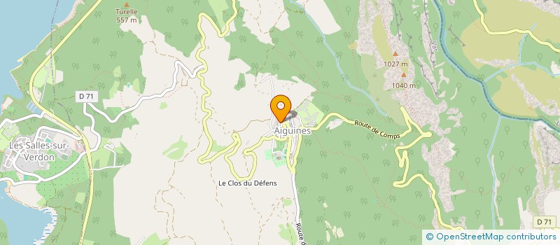 localisation de l'entreprise MONSIEUR REMI ALIX BARRET à AIGUINES
