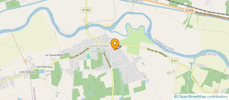 localisation de l'entreprise MONSIEUR REMI ALLAIN  SAINT-JULIEN-SUR-CHER