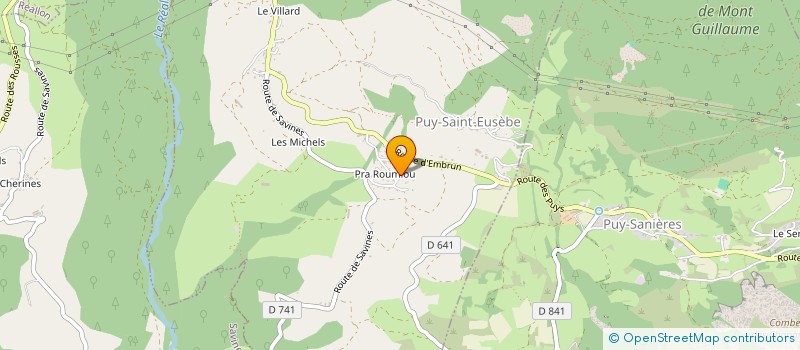 localisation de l'entreprise MONSIEUR REMI ALLEC à PUY-SAINT-EUSEBE