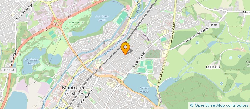 localisation de l'entreprise MONSIEUR REMI ALLEGRE  MONTCEAU-LES-MINES