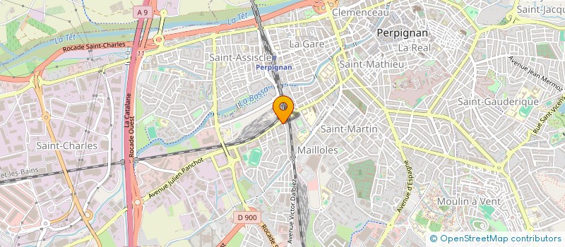 localisation de l'entreprise MONSIEUR REMI ALONSO  PERPIGNAN