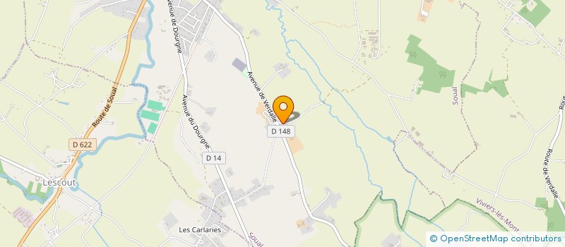 localisation de l'entreprise MONSIEUR REMI ALQUIER  SOUAL