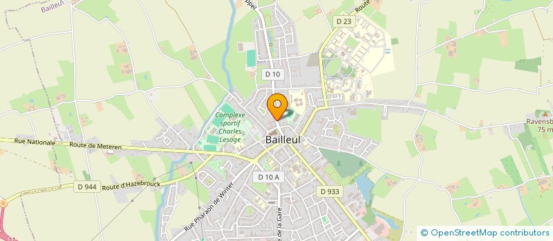 localisation de l'entreprise MONSIEUR REMI AMBRUZ à BAILLEUL
