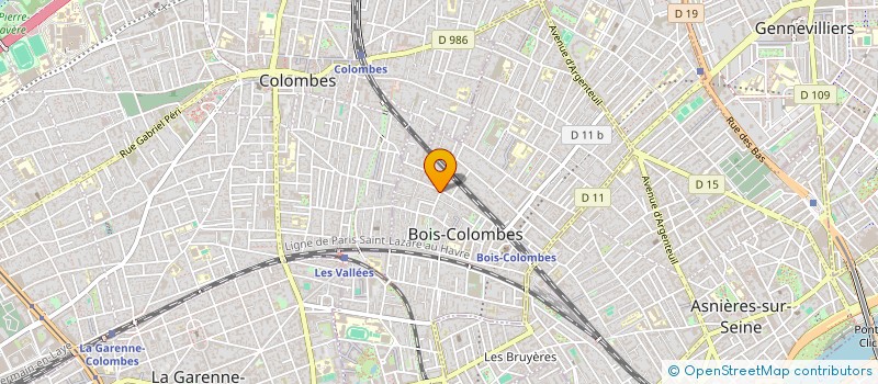 localisation de l'entreprise MONSIEUR REMI AMETTE à BOIS-COLOMBES